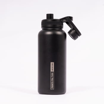 GARRAFA TÉRMICA WARRIOR 3.0 PRETO 950ML - INVICTUS