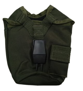PORTA CANTIL NYLON CLICK VERDE OLIVA