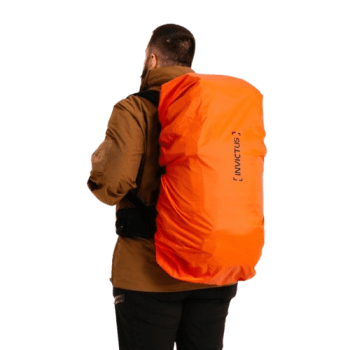 CAPA PARA MOCHILA IMPERMEÁVEL DRYPACK LARANJA 40L A 60L INVICTUS
