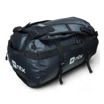 MOCHILA BOLSA DUFFLE BAG ESTANQUE 50L PRETO - NTK