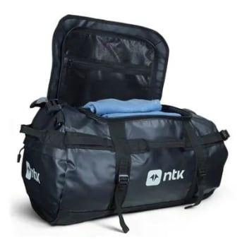 MOCHILA BOLSA DUFFLE BAG ESTANQUE 50L PRETO - NTK