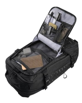 MOCHILA GIANT PRO 42L a 55L PRETA - INVICTUS