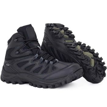 BOTA TÁTICA 5700-1. HIKING BOOT / BRAVO 10 BLACK - AIRSTEP