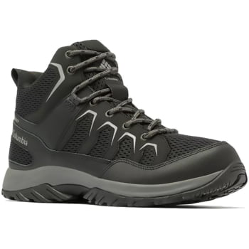 BOTA MASCULINA GRANITE TRAIL MID WP GREY TI / BLACK COLUMBIA