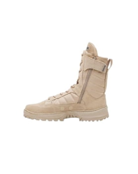 BOTA TÁTICA INTERCEPTOR COM ZIPER TAN - INVICTUS