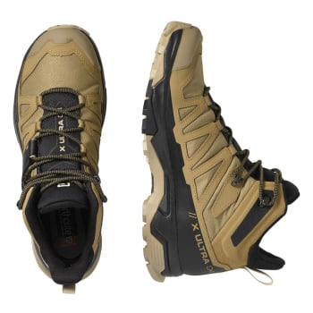 BOTA X ULTRA 4 MID GORE-TEX BEGE MASCULINO - SALOMON