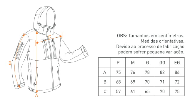 JAQUETA TÁTICA RAIN 2.0 IMPERMEÁVEL AZUL - INVICTUS