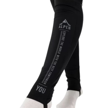 LEGGING SEGUNDA PELE THERMIC FEMININO PRETO - ALPEN