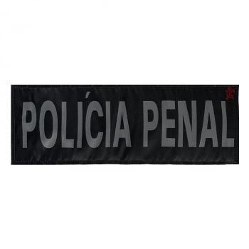 TARJETA IDENTIFICAÇÃO POLICIA PENAL PRETA - WTC