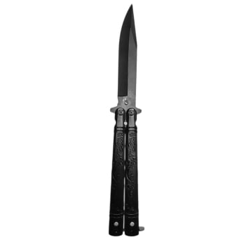 CANIVETE BALISONG BUTTERFLY PRETO - TAUE
