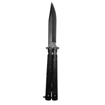 CANIVETE BALISONG BUTTERFLY PRETO - TAUE