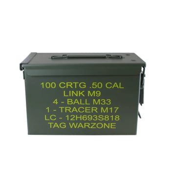 CAIXA DE MUNIÇÃO AMMO BOX 50 - NTK