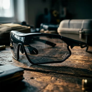 ÓCULOS TÁTICO GHOST COM 3 LENTES UV 400 - TAG