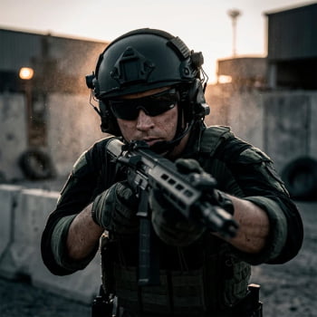 ÓCULOS TÁTICO SHADOW 3 LENTES UV 400 - TAG