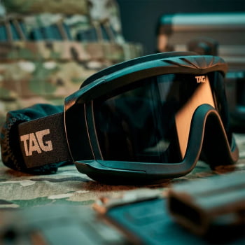 ÓCULOS TÁTICO STORM COM 2 LENTES UV 400 - TAG
