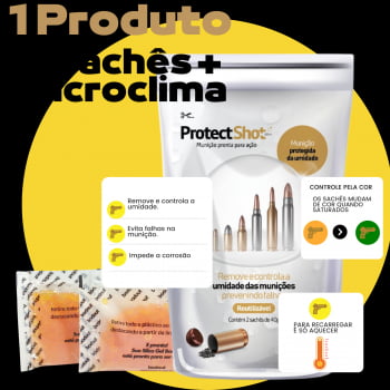 SILICA PROTEÇÃO CONTRA UMIDADE PROTECTSHOT - POSEIDON