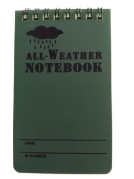 BLOCO DE NOTAS A PROVA D'AGUA RITE IN THE RAIN 7,5X12,5 - ALL WEATHER