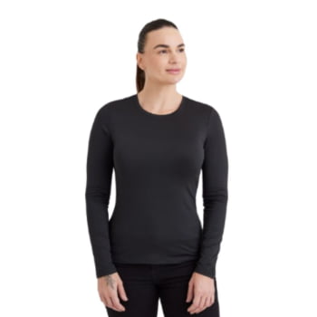 BLUSA SEGUNDA PELE THERMO PRETA FEMININA INVICTUS