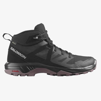 BOTA EXEO MID GTX FEMININA PRETO E ROXO - SALOMON