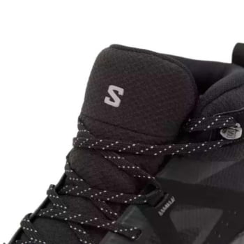 BOTA EXEO MID GTX FEMININA PRETO E ROXO - SALOMON