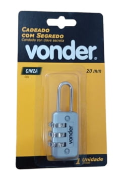 CADASTRO COM SEGREDO 20MM - VONDER