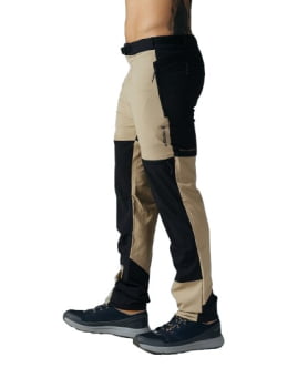 CALÇA TÉCNICA HIKER MASCULINA PRETO E CAQUI - GALÁPAGOS