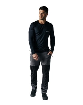 CALÇA TÉCNICA HIKER MASCULINA PRETO E CHUMBO - GALÁPAGOS