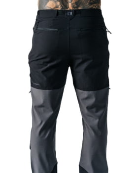 CALÇA TÉCNICA HIKER MASCULINA PRETO E CHUMBO - GALÁPAGOS