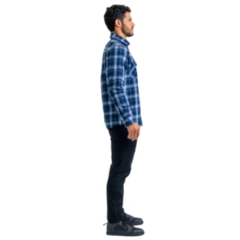 CAMISA LUMBERJACK RELIEF AZUL INVICTUS