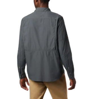 CAMISA SILVER RIDGE 2.0 FPS 50 CINZA GRILL COLUMBIA