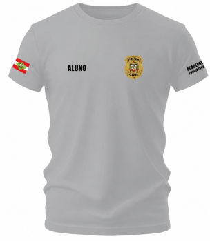 CAMISETA POLICIA CIVIL DE SANTA CATARINA ACADEPOL ALUNO PV
