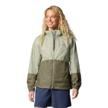 JAQUETA FEMININA FLASH FORWARD II WINDBREAKER VERDE - COLUMBIA