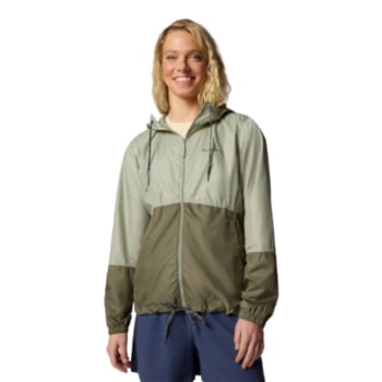 JAQUETA FEMININA FLASH FORWARD II WINDBREAKER VERDE - COLUMBIA