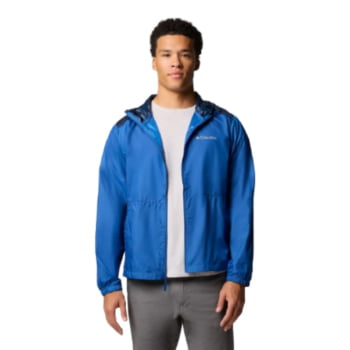 JAQUETA FLASHBACK II WINDBREAKER AZUL COLUMBIA