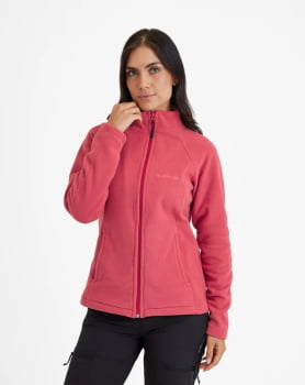 JAQUETA FLEECE KATHMANDU 2.0 FEMININA GOIABA - GALÁPAGOS