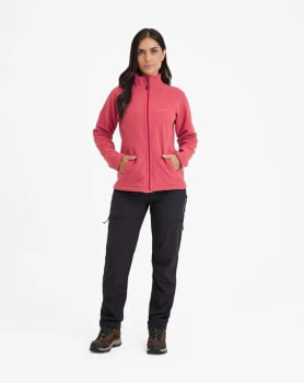 JAQUETA FLEECE KATHMANDU 2.0 FEMININA GOIABA - GALÁPAGOS