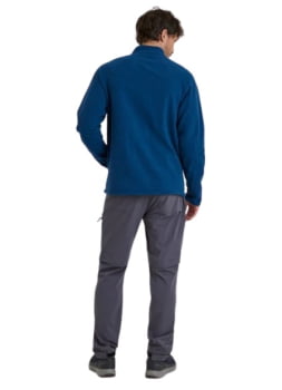 JAQUETA FLEECE KATHMANDU 2.0 MASCULINA AZUL MARINHO - GALÁPAGOS