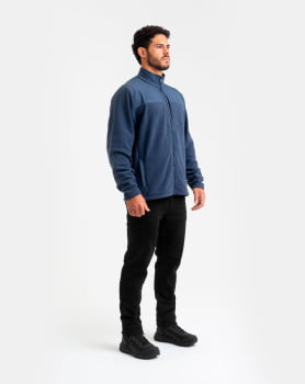 JAQUETA FLEECE SNOW AZUL MARINHO - INVICTUS
