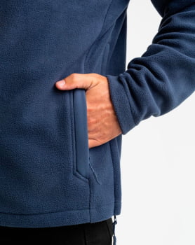 JAQUETA FLEECE SNOW AZUL MARINHO - INVICTUS
