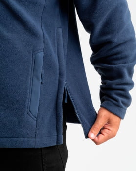 JAQUETA FLEECE SNOW AZUL MARINHO - INVICTUS