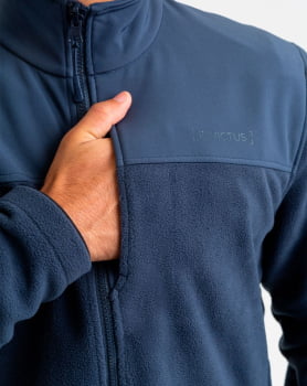 JAQUETA FLEECE SNOW AZUL MARINHO - INVICTUS