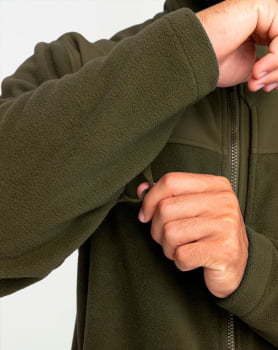 JAQUETA FLEECE SNOW VERDE OLIVA - INVICTUS