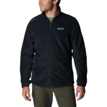 JAQUETA FLEECE STEENS MOUNTAIN FULL ZIP PRETA COLUMBIA