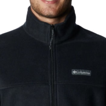 JAQUETA FLEECE STEENS MOUNTAIN FULL ZIP PRETA COLUMBIA