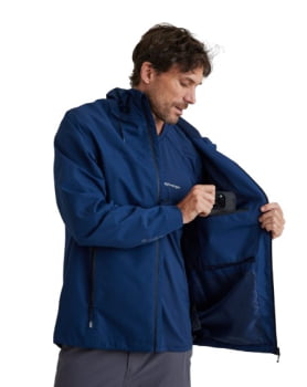 JAQUETA IMPERMEÁVEL DARWIN 2.0 MASCULINA MARINHO - GALÁPAGOS
