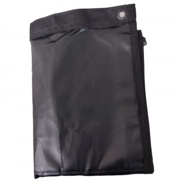 ORGANIZADOR DE ARMÁRIO 12 BOLSOS DOBRÁVEL PRETO