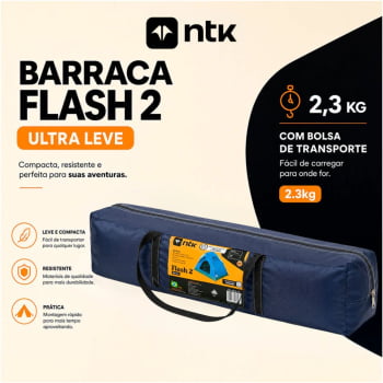 BARRACA AUTOMÁTICA FLASH 2 PESSOAS - NTK