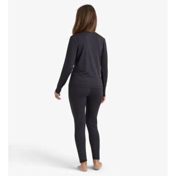 BLUSA SEGUNDA PELE LITHIUM HEAT FEMININA PRETA - GALAPAGOS
