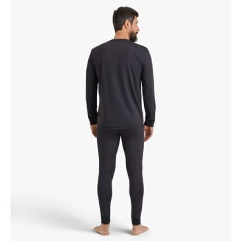 BLUSA SEGUNDA PELE LITHIUM HEAT MASCULINA PRETA - GALAPAGOS