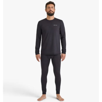 BLUSA SEGUNDA PELE LITHIUM HEAT MASCULINA PRETA - GALAPAGOS